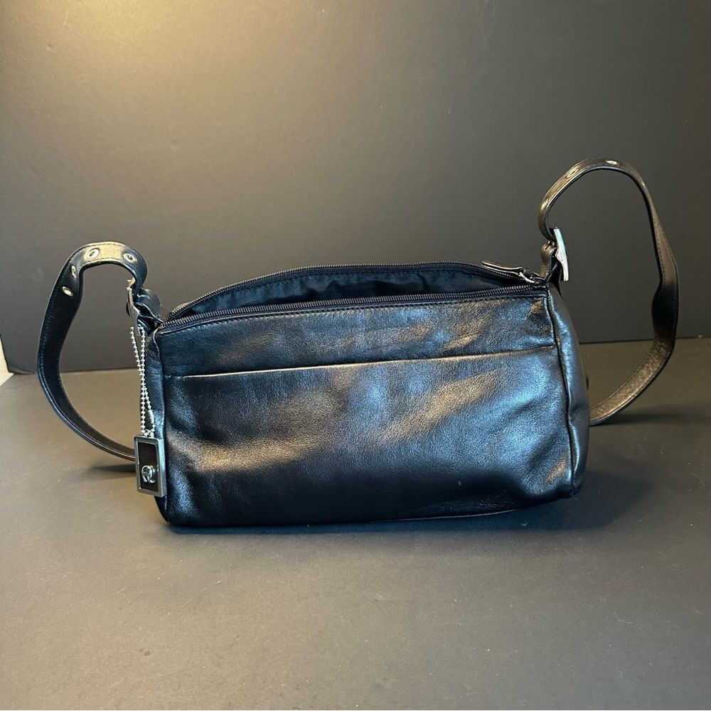 Etienne Aigner Black Leather Bag